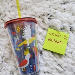 Starbucks Tropical Bird Tumbler